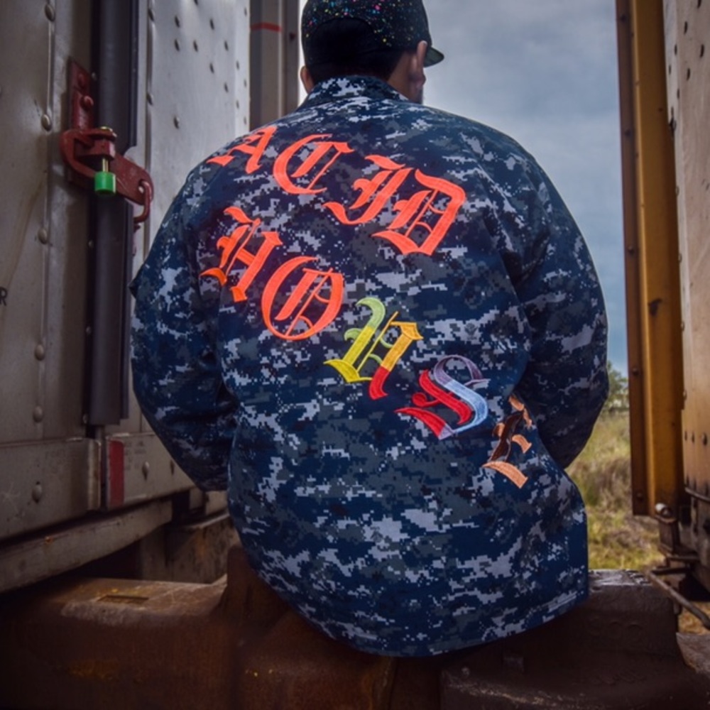 Custom camo jacket